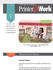 Printer@Work: Turn Info into Action with Brochures!